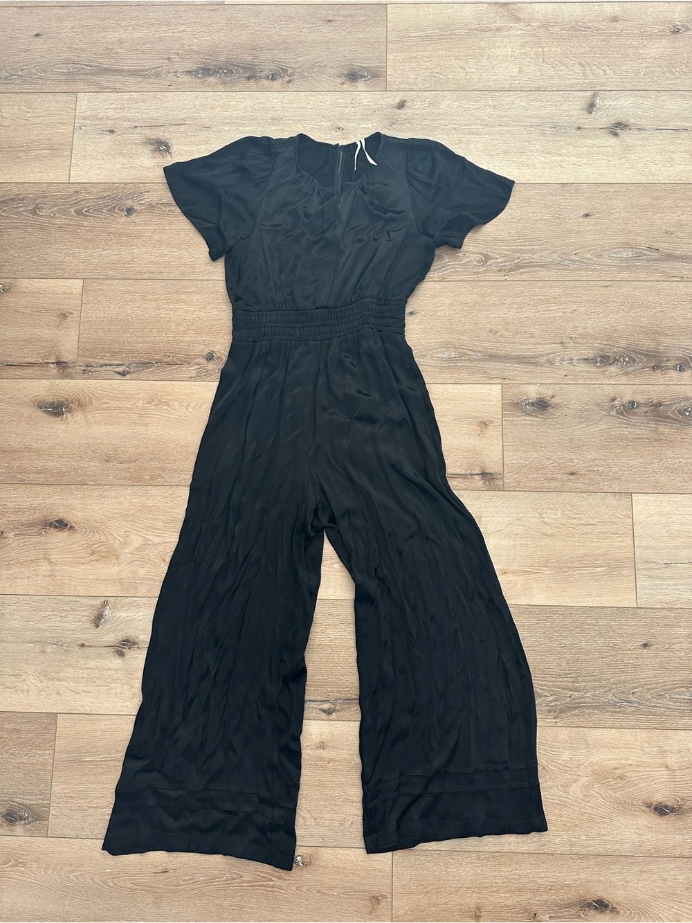 Anthropologie Black Romper w/ Pockets Size Medium